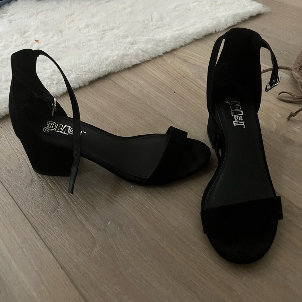 BRASH Black Heels